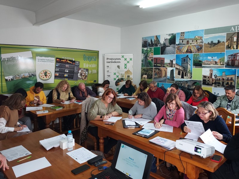 Éxito participativo en el proceso para elaborar el diagnóstico del territorio de la Campana de Oropesa